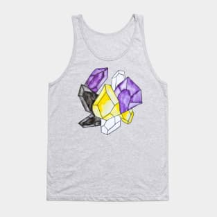 Non-Binary Pride Crystal Tank Top